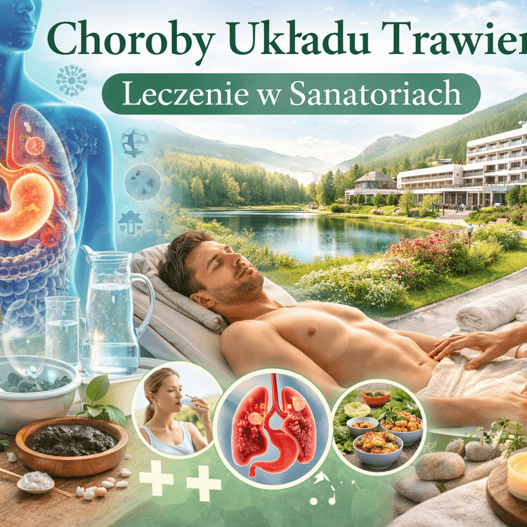 Sanatorium – choroby układu trawienia