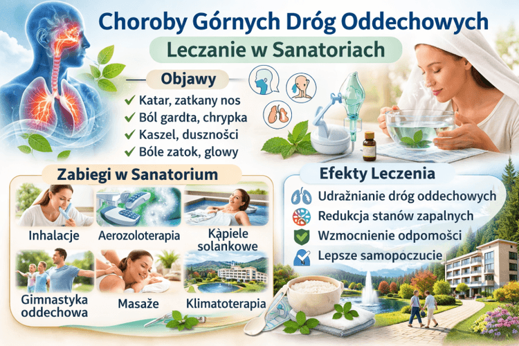 Sanatorium leczące górne drogi oddechowe